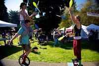 05/09/2010: Busking the UO Bike Music Festival